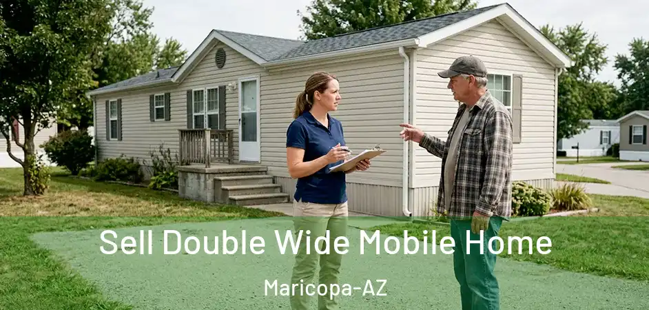 Sell Double Wide Mobile Home Maricopa-AZ